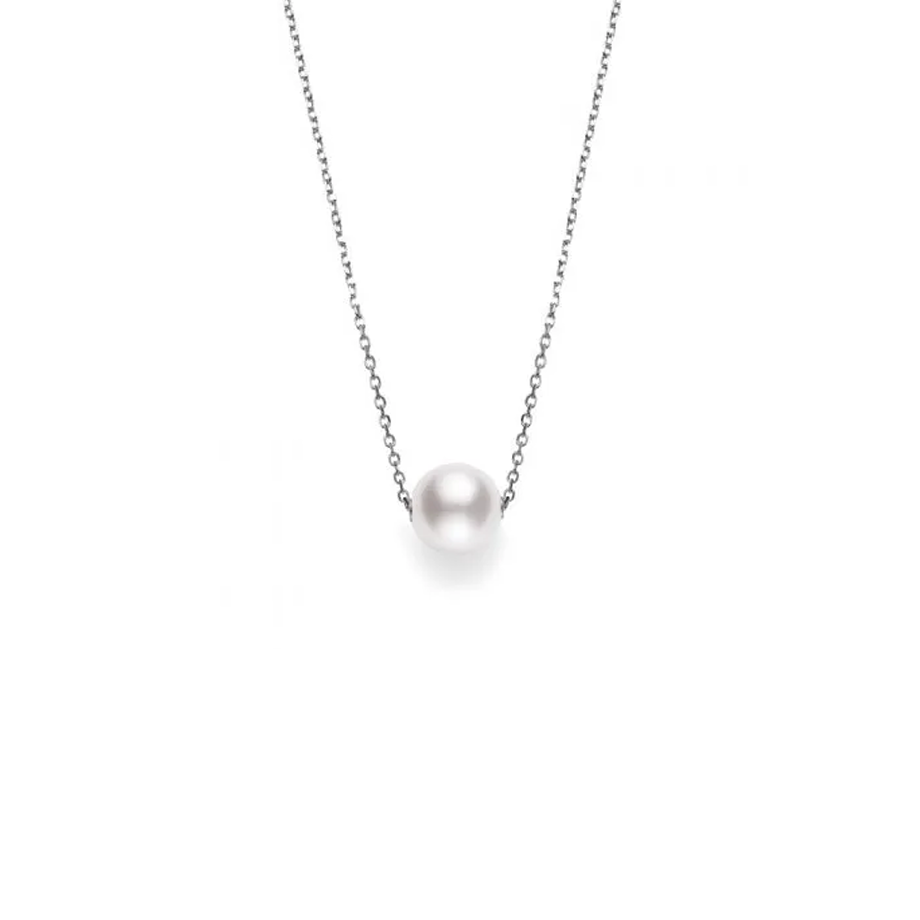 Mikimoto Akoya Pearl Pendant Necklace - Simmons Fine Jewelry