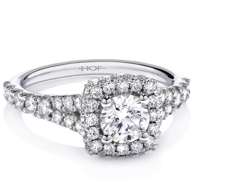 Hearts On Fire Transcend Premier Custom Halo Engagement Ring | Harris  Jeweler | Troy, OH