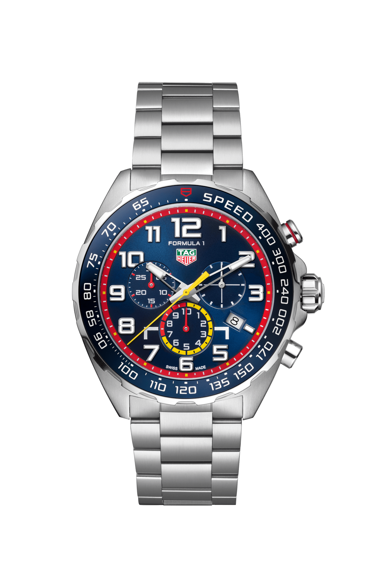 Tag Heuer Formula 1 Chronograph with Red Accents — Engagement Rings, Jeweler