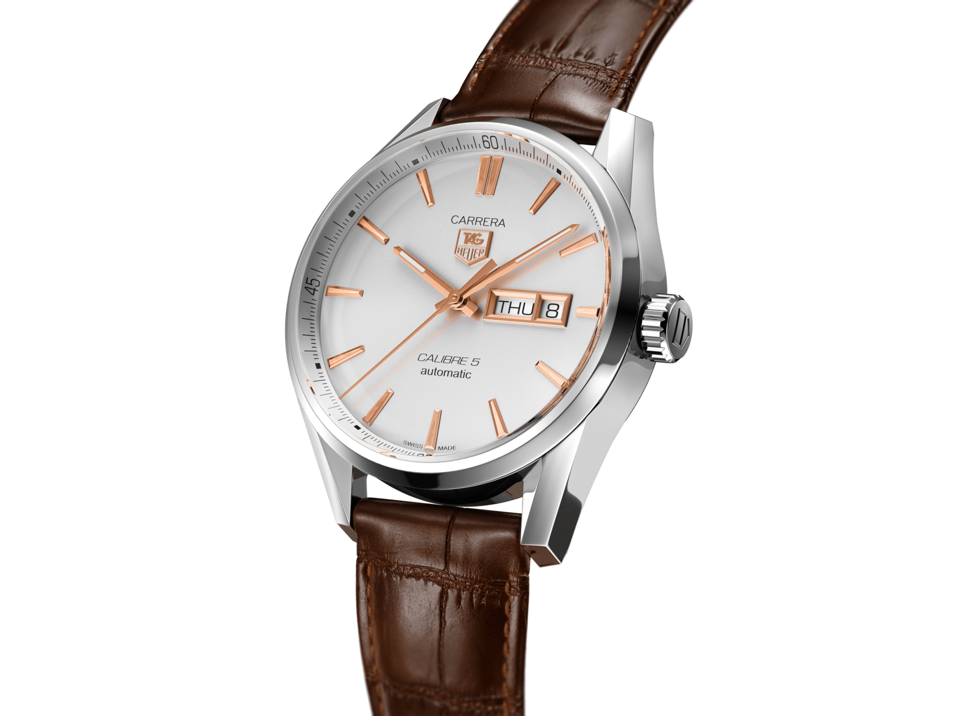 Tag Heuer Carrera Calibre 5 Day-Date - Simmons Fine Jewelry